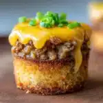 Cheeseburger Tater Tot Cups Recipe