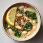 Creamy Lemon Garlic Butter Beans Recipe