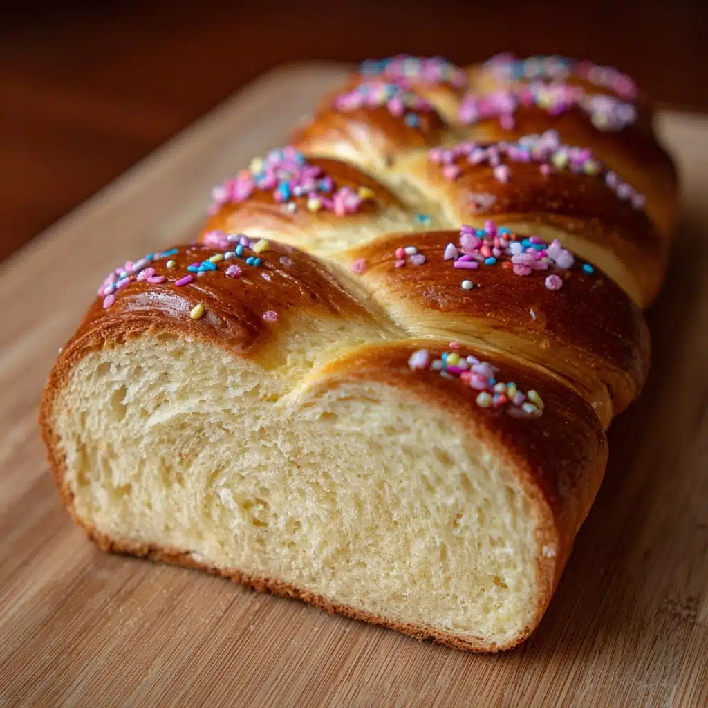 Italian Ricotta Easter Bread Recipe - Recipe Image