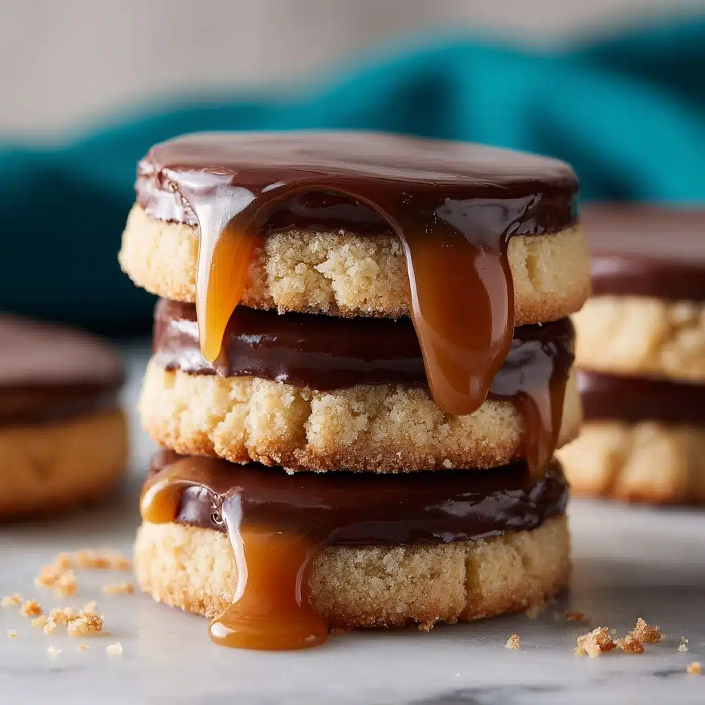 Homemade Twix Cookies Recipe - Recipe Image