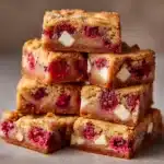 White Chocolate Raspberry Blondies Recipe