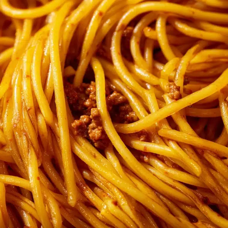 Old-Fashioned Spaghetti Recipe