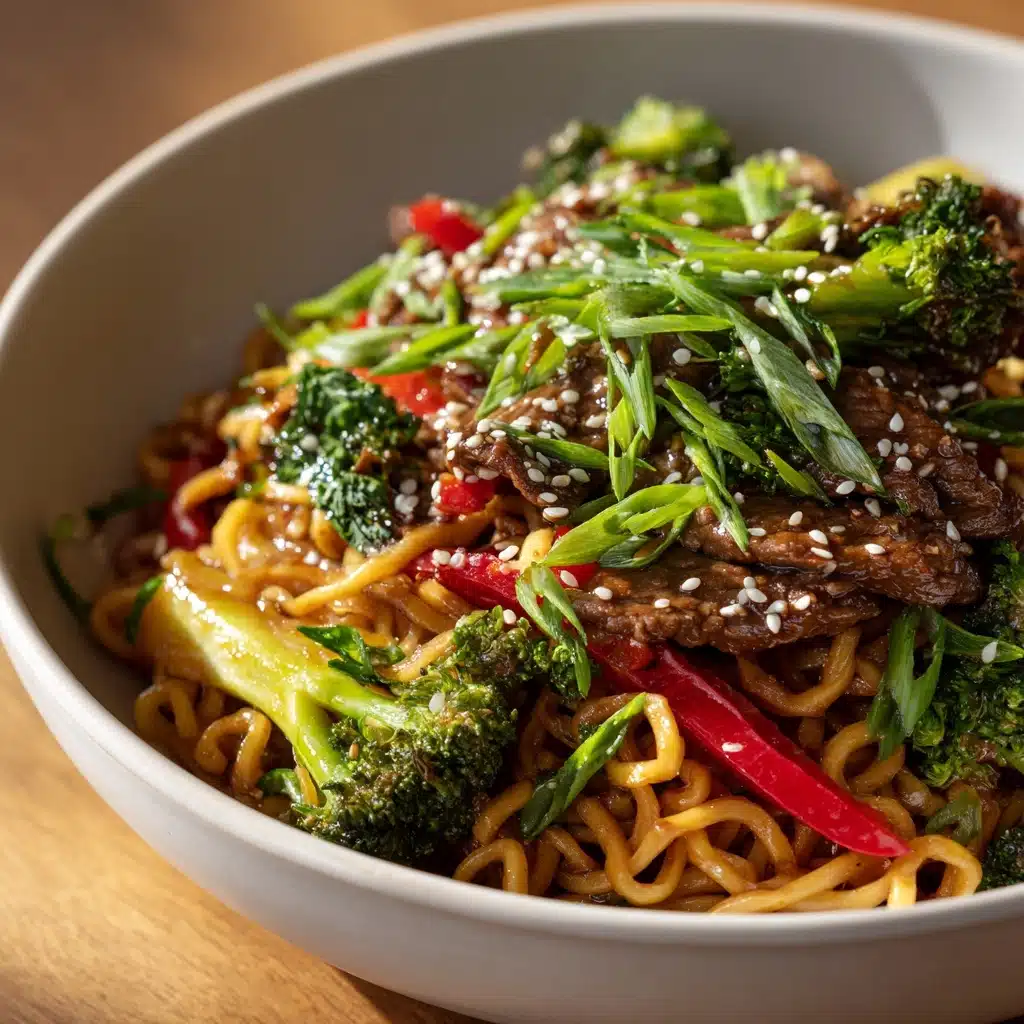 Hoisin Beef Noodles Recipe - Recipe Image