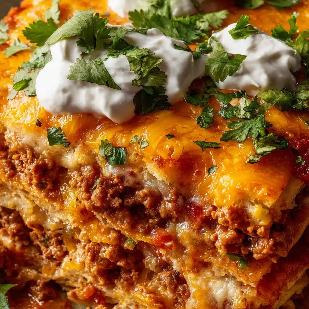 Taco Casserole with Tortillas Recipe - Recipe Image