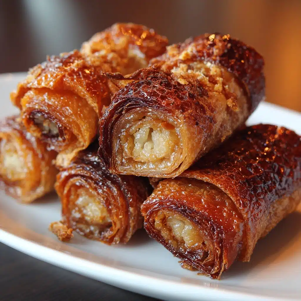 Baked Apple Pie Rice Paper Rolls: An Amazing Ultimate Recipe - Recipe Image