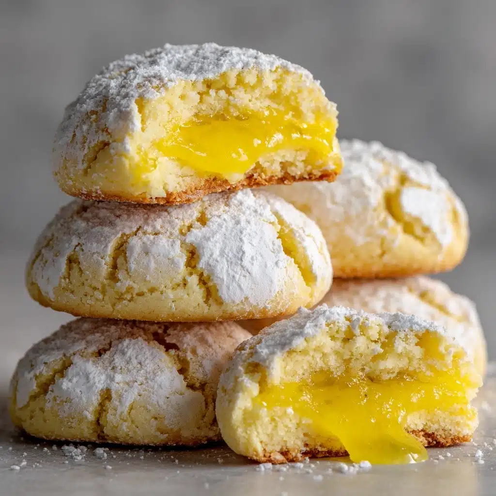 Stuffed Lemon Cookies Recipe - Recipe Image