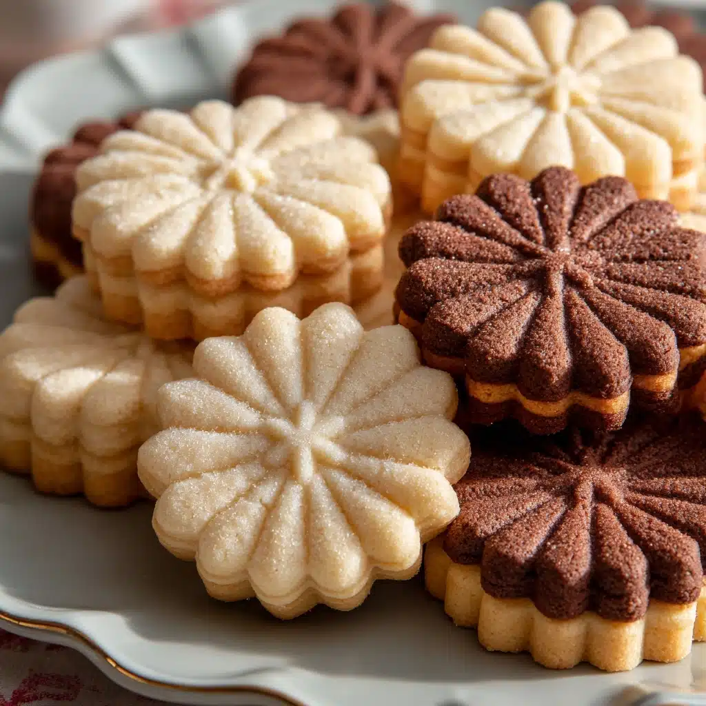 Espresso Shortbread Cookies Recipe - Recipe Image