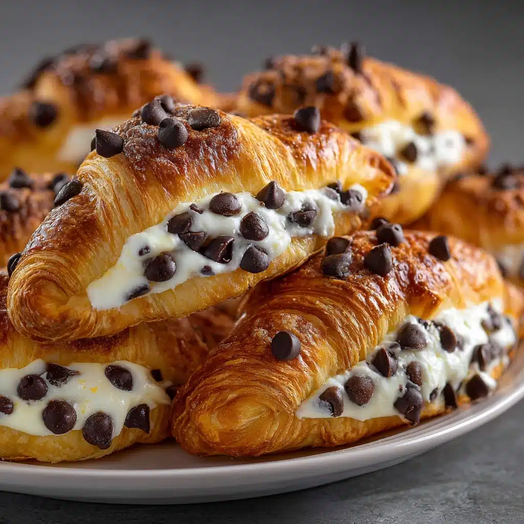 Chocolate Chip Vanilla Custard Brioches Recipe - Recipe Image