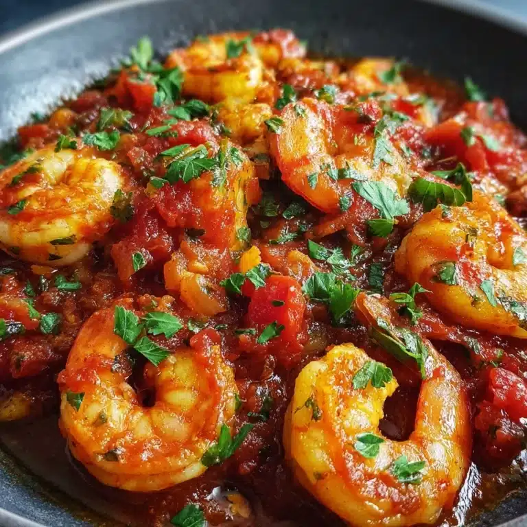 Garlic Shrimp in Tomato Sauce Recipe