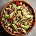 Avocado Chickpea Salad Recipe