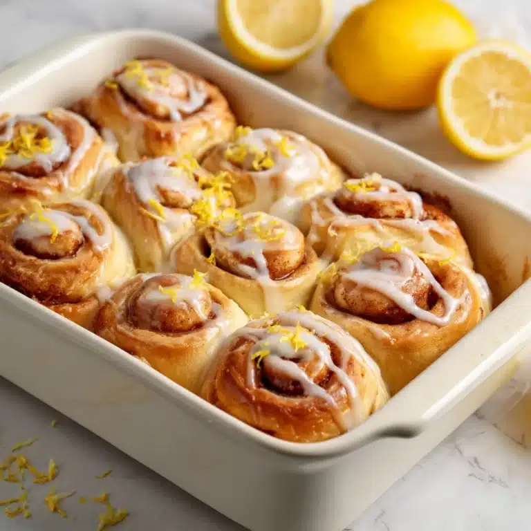 Lemon Rolls Recipe
