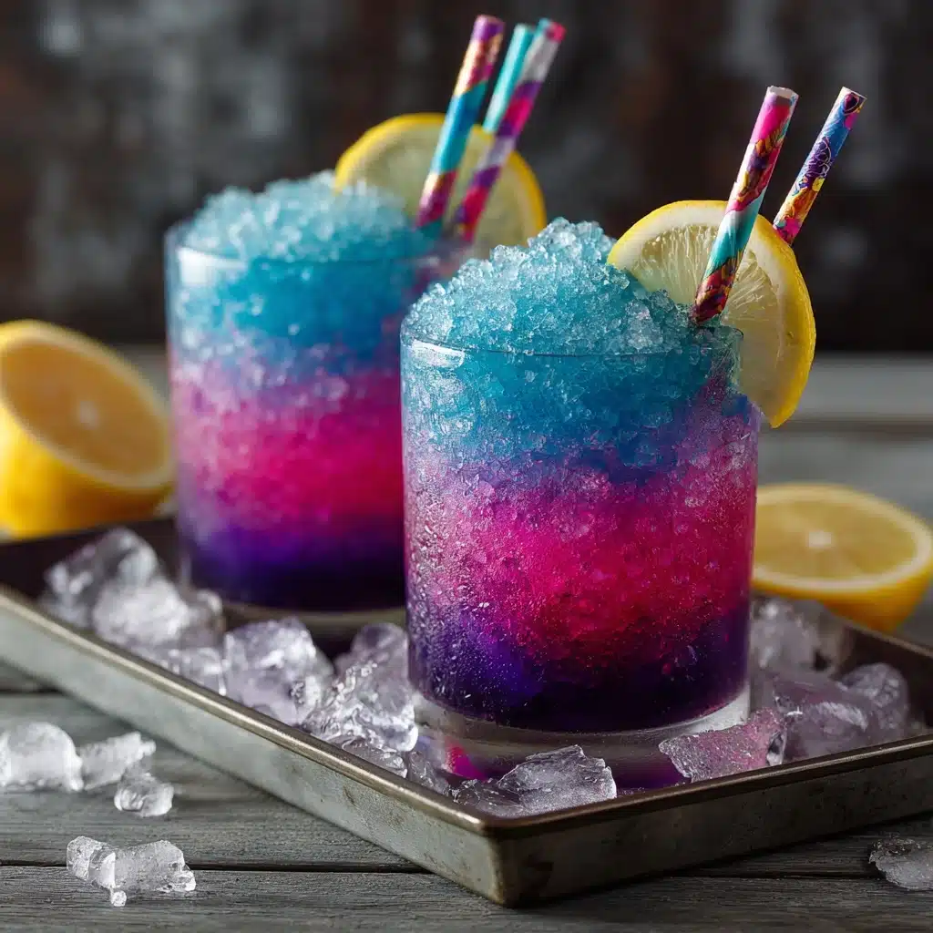 Galaxy Lemonade Slushie Recipe - Recipe Image