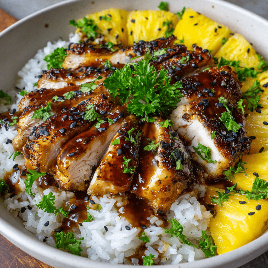 Teriyaki Chicken with Pineapple Recipe - Recipe Image