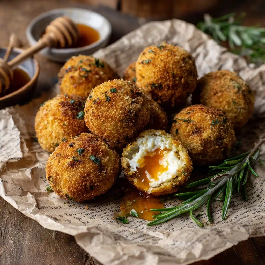 Baked Goat Cheese Balls Recipe - Recipe Image