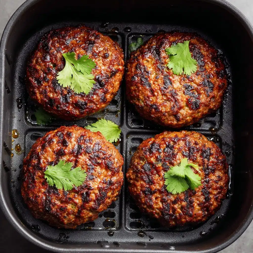 Air Fryer Burgers Recipe - Recipe Image