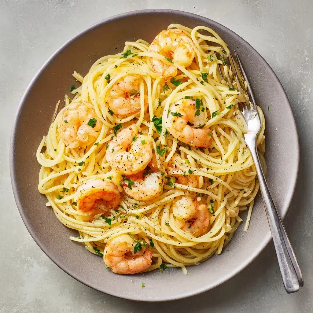 Shrimp Scampi with Pasta Recipe - Recipe Image