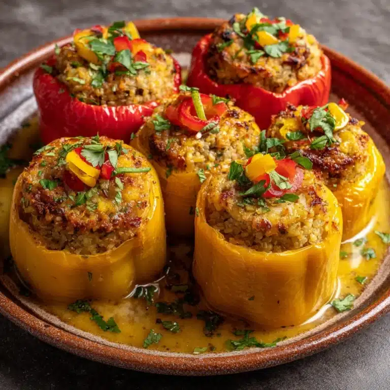 Romanian Stuffed Peppers Recipe