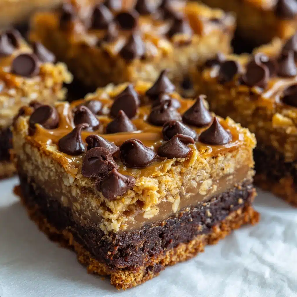 Healthy Chocolate Chip Oat Bars Recipe - Recipe Image