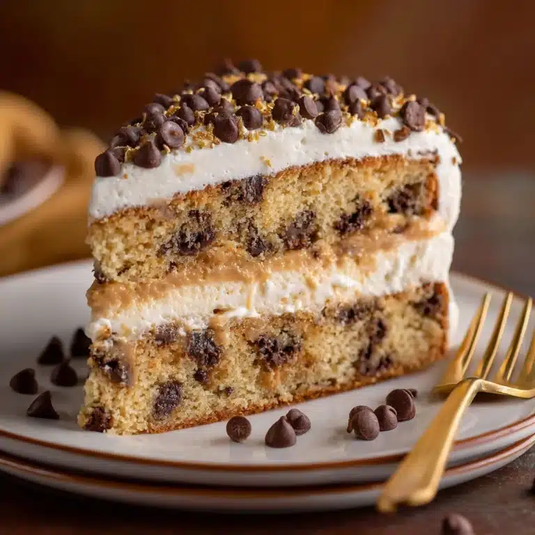 Chocolate Chip Cookie Cake Recipe