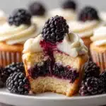 Blackberry Cheesecake Muffins Recipe