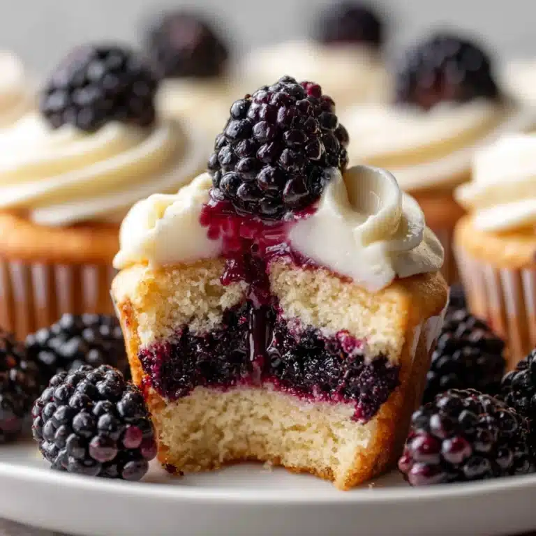 Blackberry Cheesecake Muffins Recipe