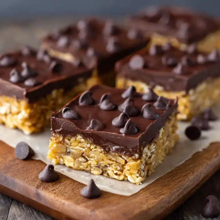 No-Bake Chocolate Oatmeal Cookie Bars Recipe