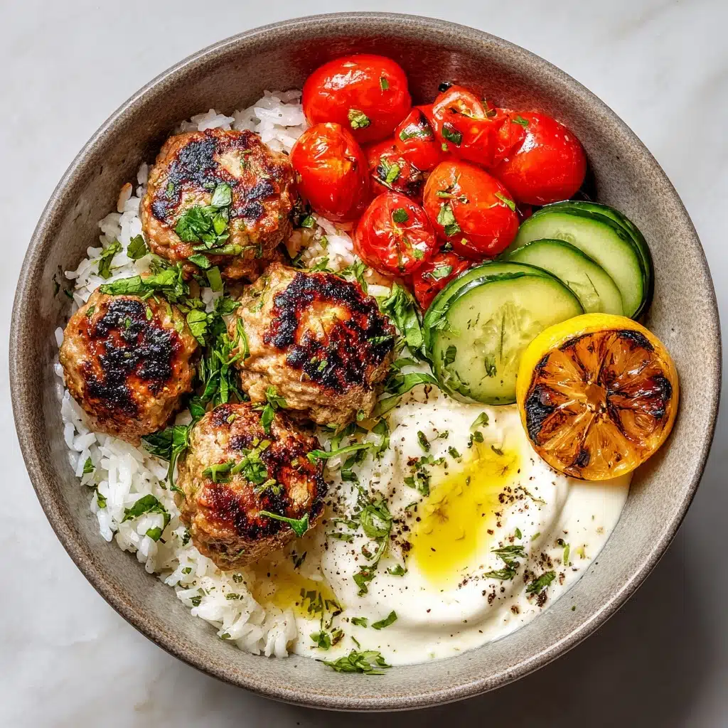 Greek Chicken Meatballs Recipe - Recipe Image