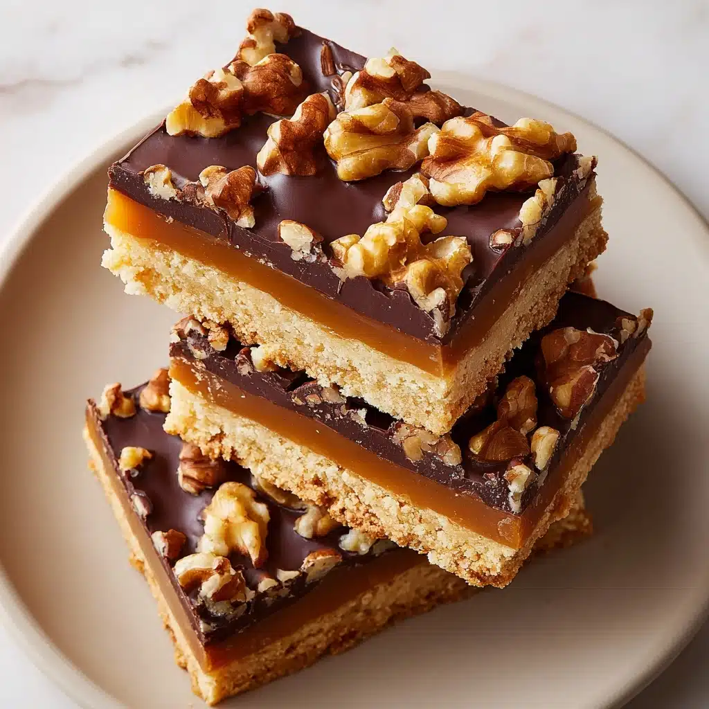 Easy Turtle Bars Recipe - Recipe Image