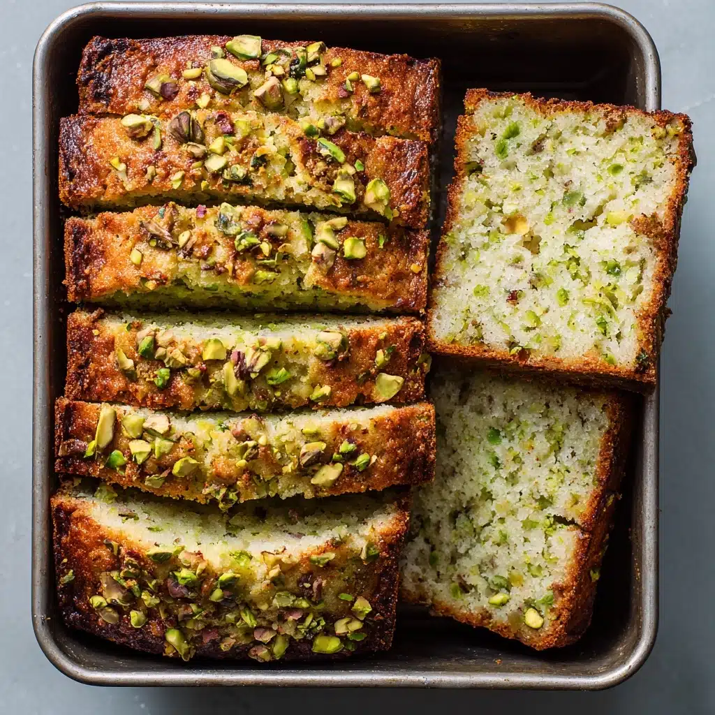 Pistachio Pudding Bread Recipe - Recipe Image