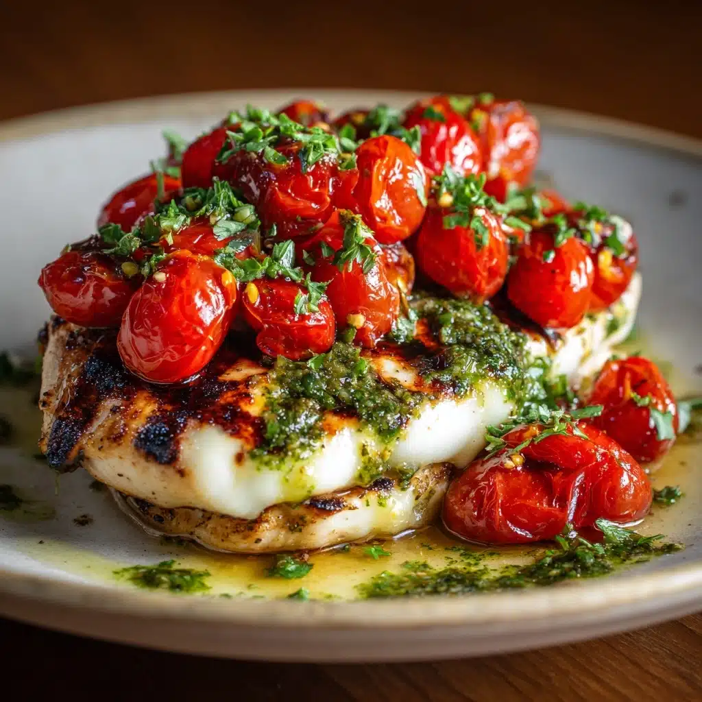 Grilled Chicken Margherita Recipe - Recipe Image