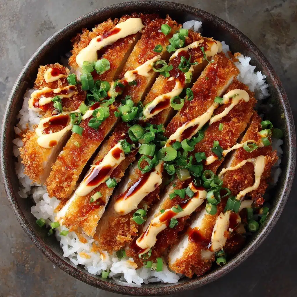 Japanese Katsu Bowls with Tonkatsu Sauce Recipe - Recipe Image