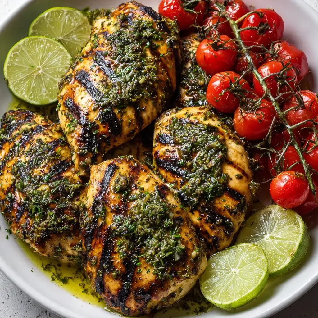 Grilled Salsa Verde Pepper Jack Chicken Recipe - Recipe Image