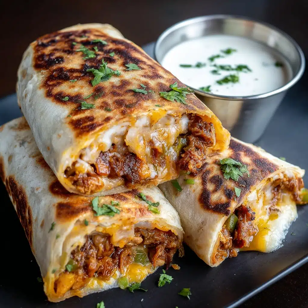 Chile Colorado Burritos Recipe - Recipe Image