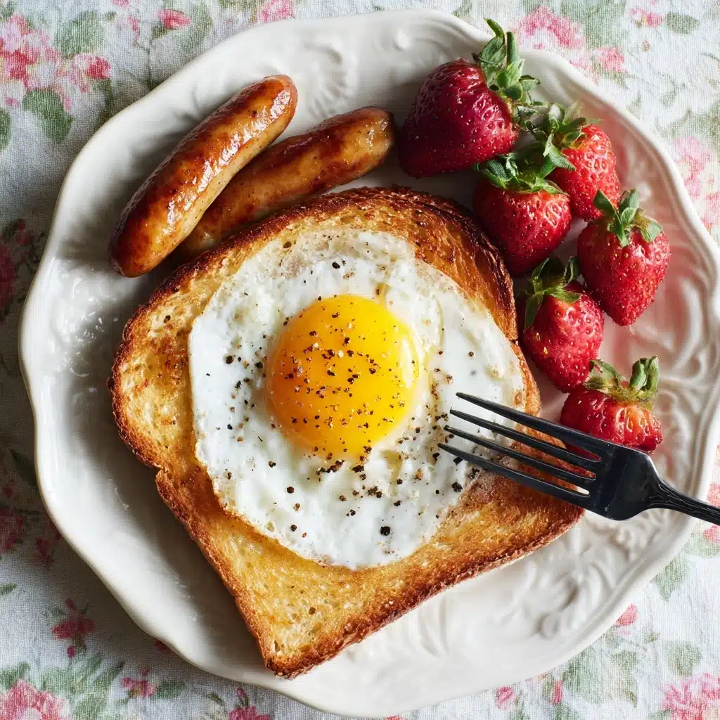 Air Fryer Egg Toast Recipe - Recipe Image