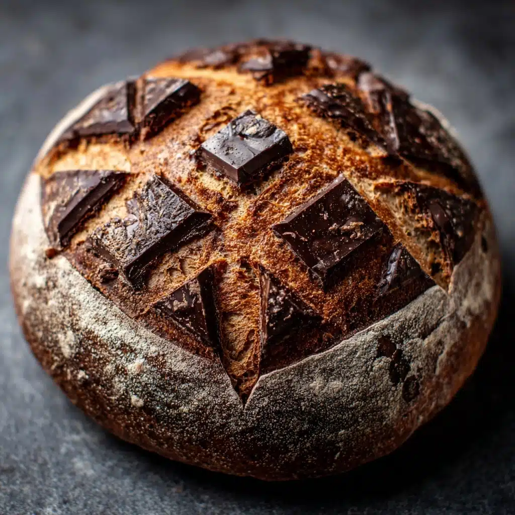 Double Chocolate Sourdough Bread Recipe - Recipe Image