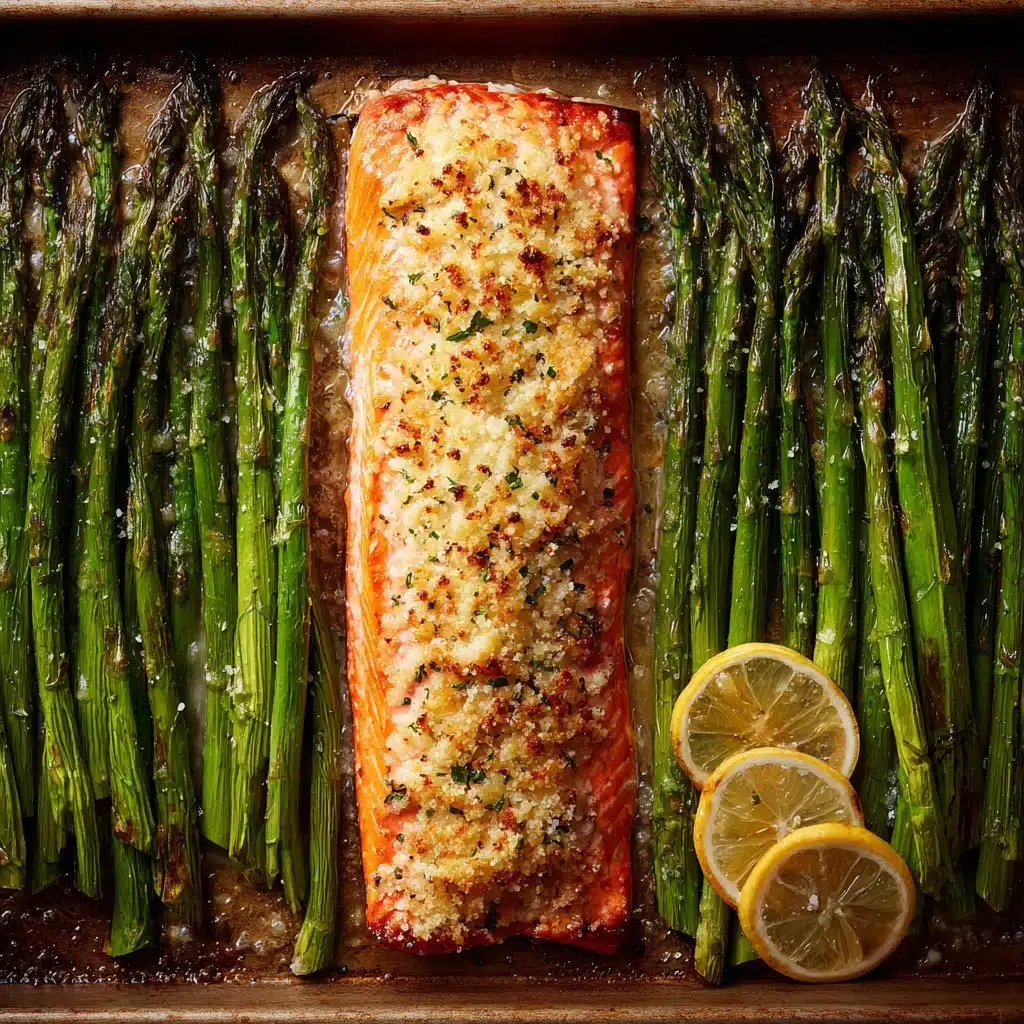 Lemon Pepper Salmon (with Optional Garlic Parmesan Asparagus) Recipe - Recipe Image