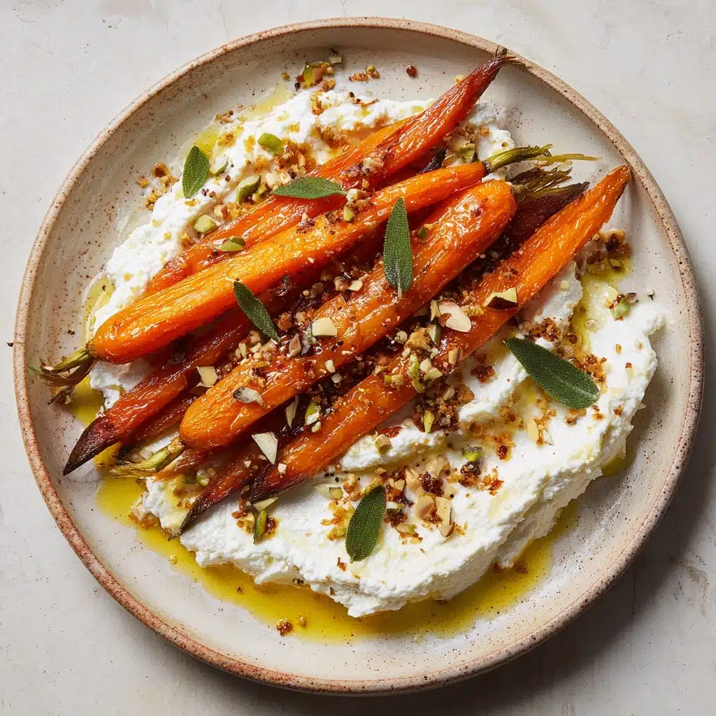 Roasted Carrots with Whipped Ricotta and Hot Honey Recipe - Recipe Image