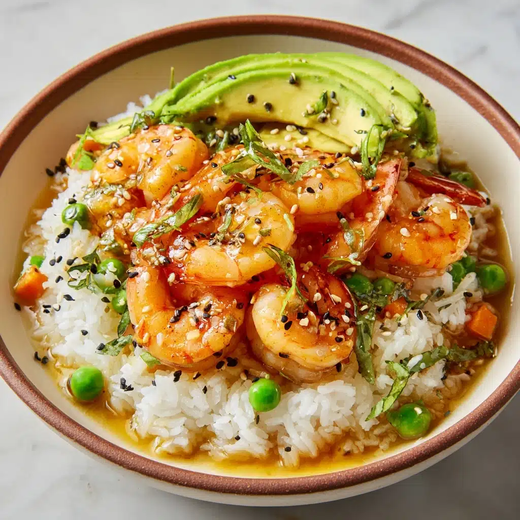 Zesty Shrimp and Rice Delight Bowls Recipe - Recipe Image