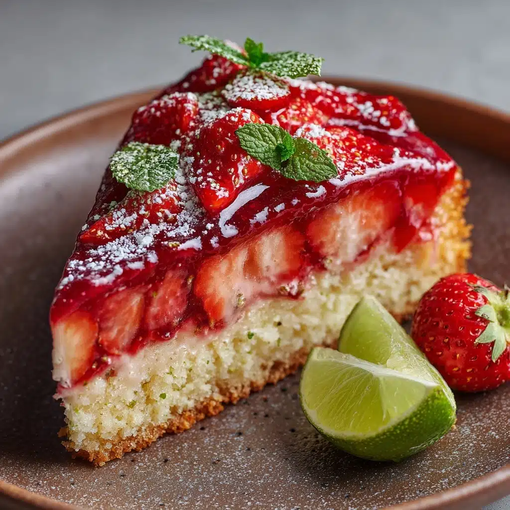Strawberry Limeade Cake Recipe - Recipe Image