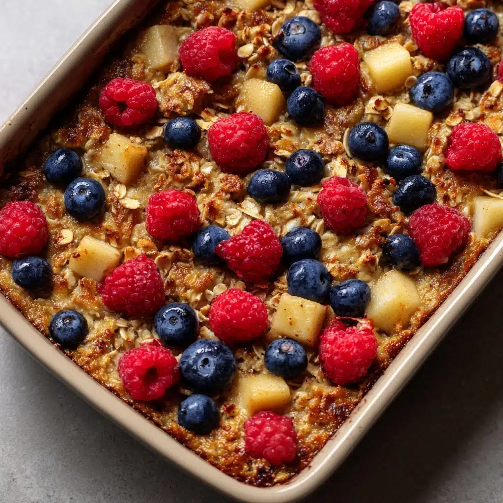 No-Flour, No-Sugar Oatmeal Breakfast Bake Recipe - Recipe Image
