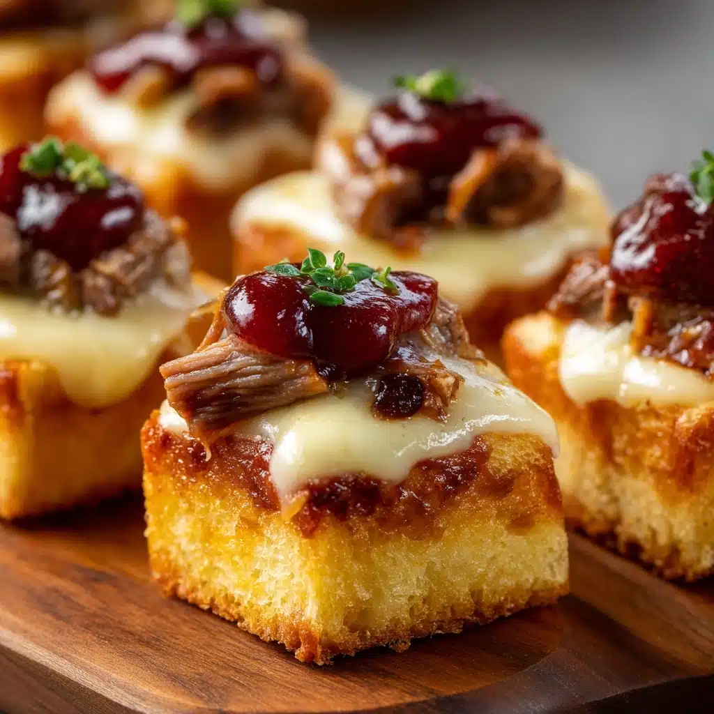 Cranberry Brie Bites Recipe - Recipe Image