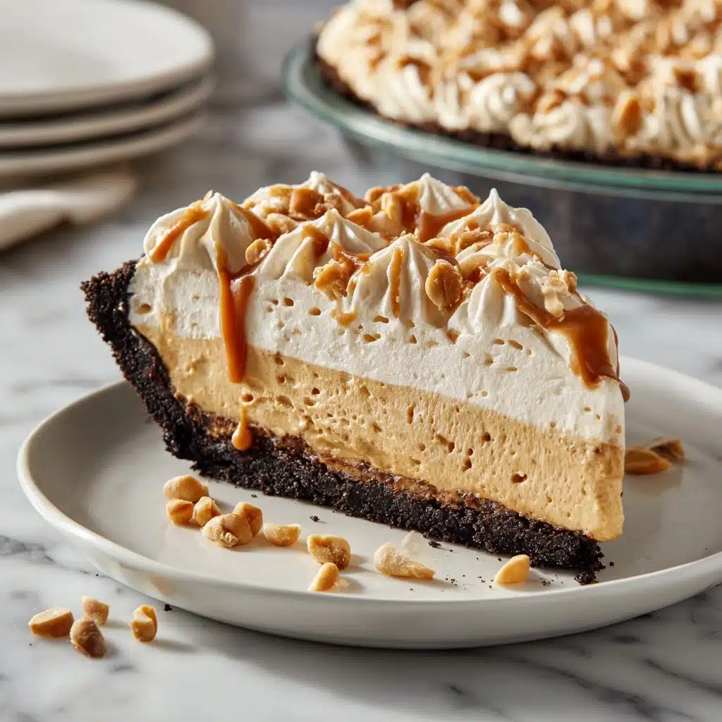 No Bake Cream Cheese Peanut Butter Pie Recipe - Recipe Image