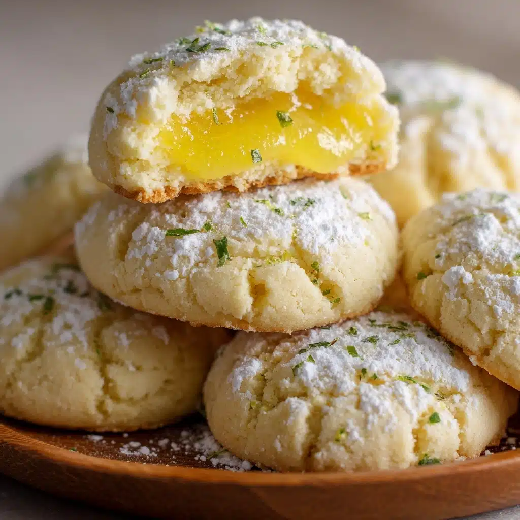 Zesty Lemon Meltaway Cookies Recipe - Recipe Image