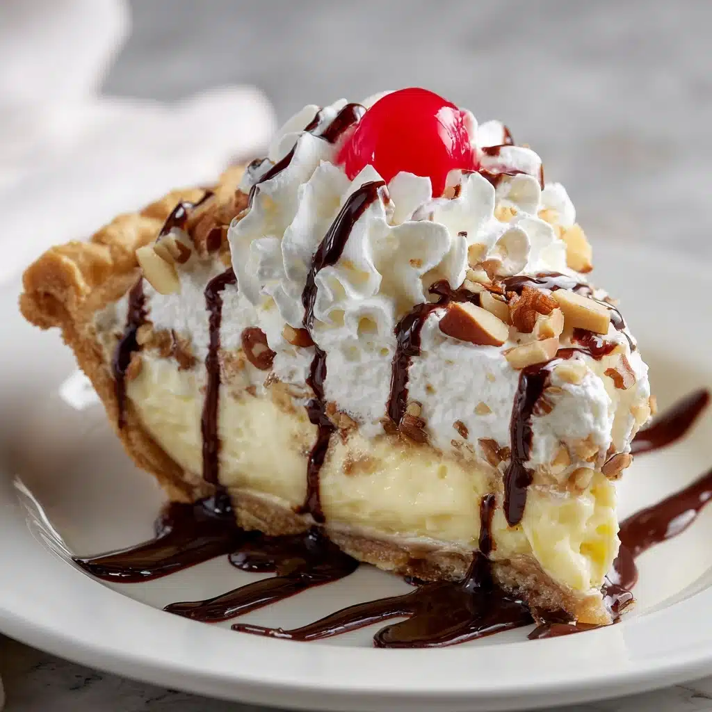 Banana Split Pie Recipe - Recipe Image