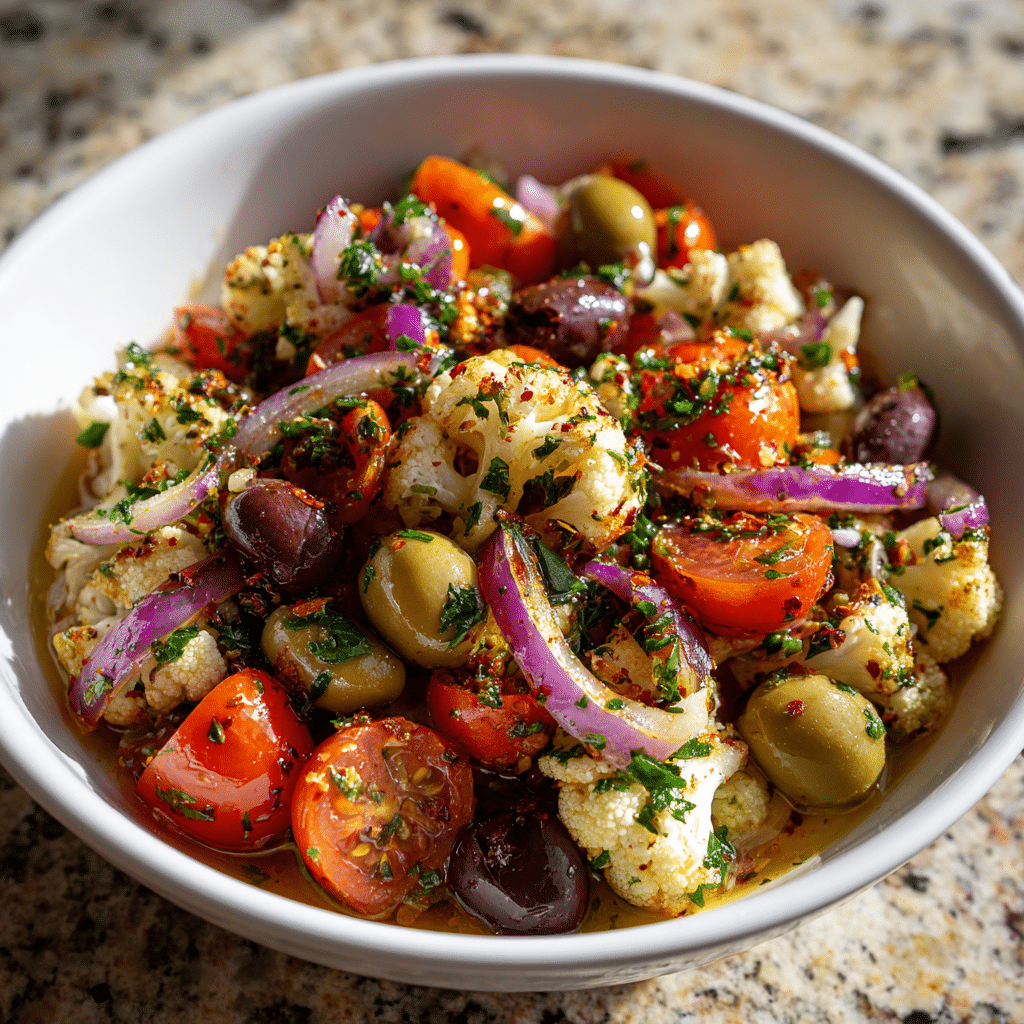 Sicilian Cauliflower Salad: A Refreshing Delight Awaits! Recipe - Recipe Image