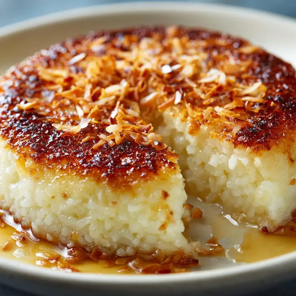 The Best Ever Crustless Coconut Pie – So Creamy, So Easy! Recipe - Recipe Image