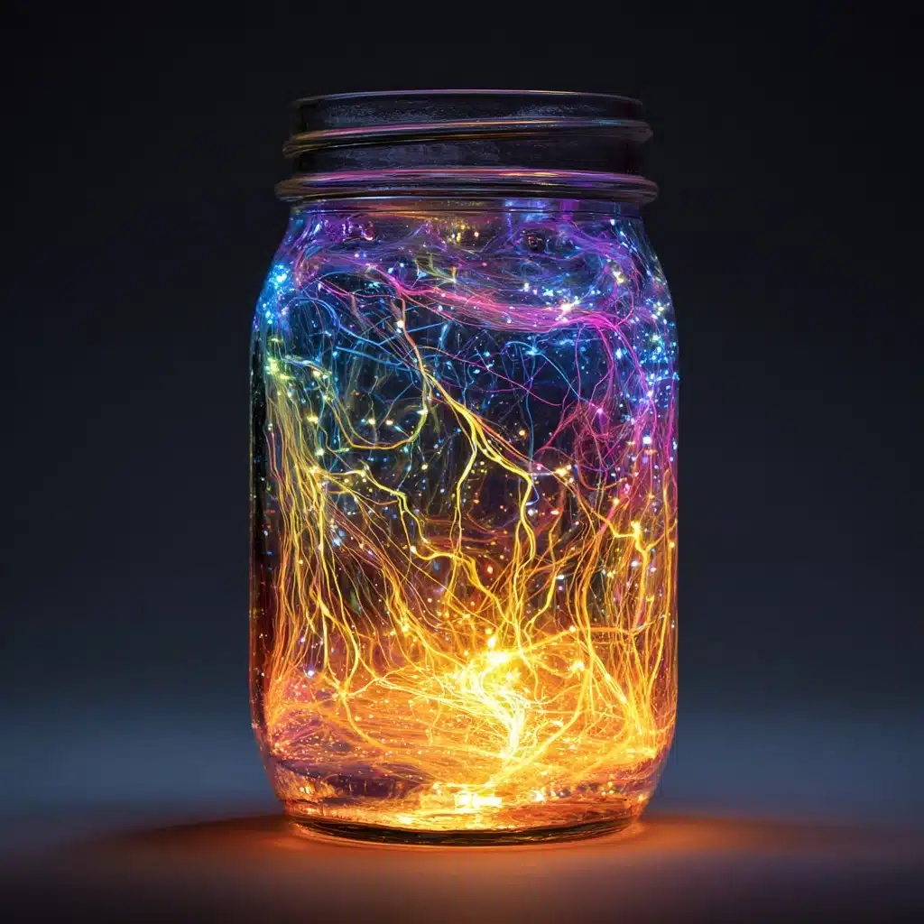 GLOW-IN-THE-DARK Fireworks in a Jar: Create Magical Fun! Recipe - Recipe Image