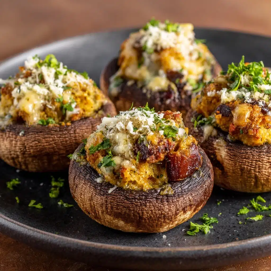 Stuffed Mushrooms: A Perfect Appetizer Recipe - Recipe Image