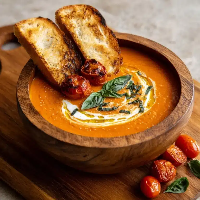 Easy Roasted Tomato Soup: A Simple & Delicious Recipe