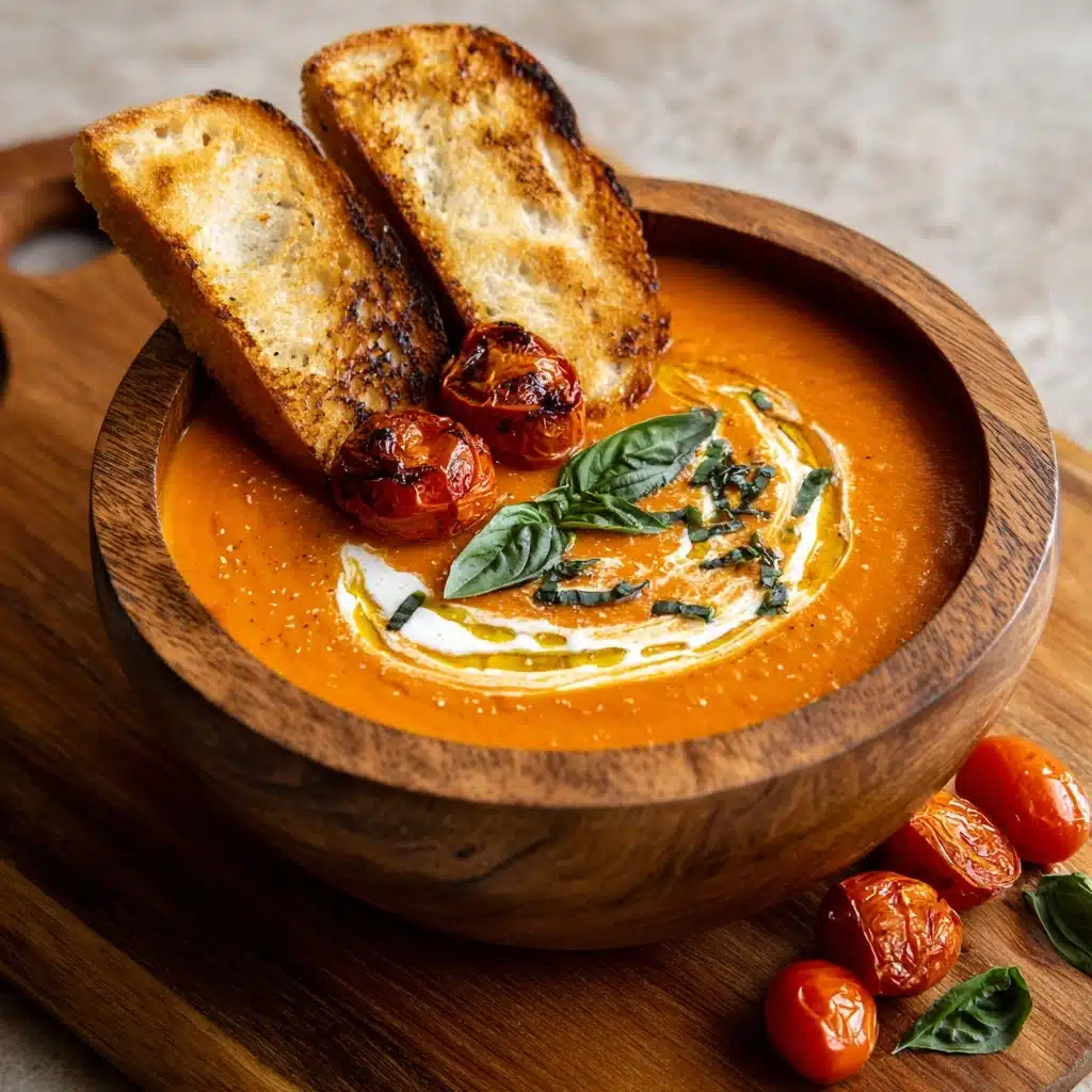 Easy Roasted Tomato Soup: A Simple & Delicious Recipe - Recipe Image